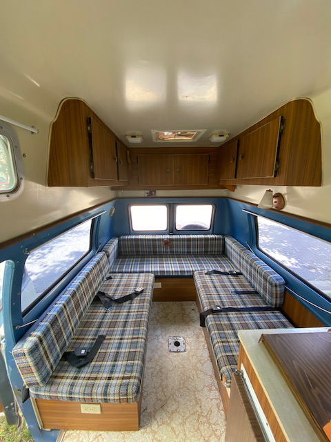 Interior cabin view
